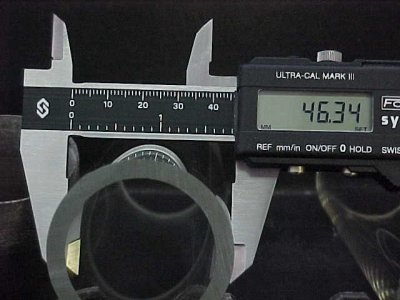 electronic caliper closeup